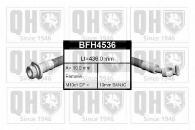 QUINTON HAZELL bfh4536 -  Тормозной шланг